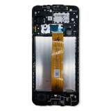 Samsung SM-A125 Galaxy A12 komplett lcd kijelző érintőpanellel fekete