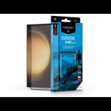 Samsung SM-S918 Galaxy S23 Ultra edzett üveg képernyővédő fólia ívelt kijelzőhöz - MyScreen Protector Diamond Glass Edge3D - black (LA-2296)