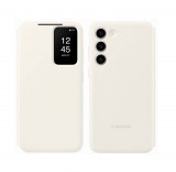 Samsung Smart View Wallet S916 Galaxy S23 Plus gyári krém könyvtok (EF-ZS916CUEGWW)