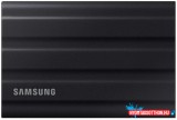 SAMSUNG SSD Külső, 2TB, T7 Shield, Fekete, USB 3.2