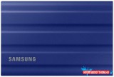 SAMSUNG SSD Külső, 2TB, T7 Shield, Kék, USB 3.2