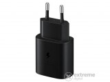 Samsung Super Fast Charging hálózati töltőfej, 25W, fekete