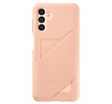 SAMSUNG szilikon telefonvédő (bankkártya tartó) RÓZSASZÍN Samsung Galaxy A13 5G (SM-A136)