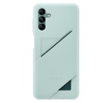 SAMSUNG szilikon telefonvédő (bankkártya tartó) ZÖLD Samsung Galaxy A04s (SM-A047F)