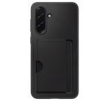 SAMSUNG szilikon telefonvédő (kártyazseb) FEKETE Samsung Galaxy A36 5G (SM-A366)