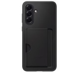 SAMSUNG szilikon telefonvédő (kártyazseb) FEKETE Samsung Galaxy A56 5G (SM-A566)