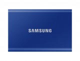Samsung T7, 500 GB, USB 3.2 Gen.2, AES 256, Kék, Külső SSD