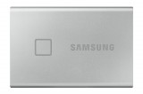 Samsung T7 Touch, 2 TB, USB 3.2 Gen.2, AES 256, Világosszürke, Külső SSD