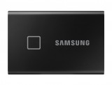Samsung T7 Touch, 2TB, USB 3.2 Gen.2, AES 256, Fekete, Külső SSD