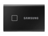 Samsung T7 Touch, 500 GB, USB 3.2 Gen.2, AES 256, Fekete, Külső SSD