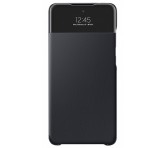 Samsung tok álló (aktív flip, oldalra nyíló, smart view cover) fekete ef-ea725pbegee