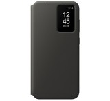 SAMSUNG tok álló (aktív FLIP, oldalra nyíló, Smart View Cover) FEKETE Samsung Galaxy S24 FE (SM-S721)