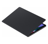 Samsung tok álló, b&#337;r hatású (aktív flip, oldalra nyíló, trifold, asztali tartó, mágneses, ceruza tartó) fekete ef-bx810pbegww