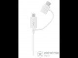 Samsung USB Combo/Type-C&Micro USB kábel, fehér