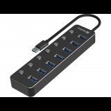 Sandberg 134-33 7 portos USB 3.0 Hub (134-33)