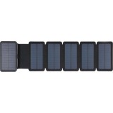 Sandberg Akkubank - Solar 6-Panel Powerbank 20000 (napelemes; kültéri; IPX4 cseppálló; LED lámpa; 2xUSB-A+USB-C)