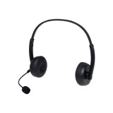 Sandberg fejhallgató - usb office headset saver (mikrofon; usb; hanger&#337; szabályzó; 1,5m kábel; fekete) 326-12