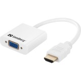 Sandberg HDMI to VGA+Audio Converter video átalakító kábel