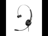 SANDBERG Headset mikrofonnal, USB Office Headset Pro Mono, Fekete