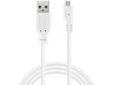 Sandberg MicroUSB Sync/Charge Cable 1m White 440-33