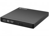 Sandberg ODD Külső - USB Mini DVD író (Retail; USB; USB tápellátás; Fekete)