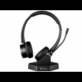Sandberg Office Headset Pro+ Bluetooth fejhallgató fekete (126-18) (Sandberg 126-18) - Fejhallgató
