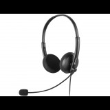 Sandberg Office Saver headset fekete (325-41) (325-41) - Fejhallgató