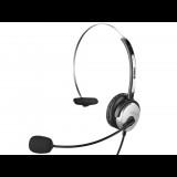 Sandberg Saver mono headset fekete-ezüst (326-11) (326-11) - Fejhallgató