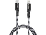 Sandberg Survivor Charging Cable PD 20W USB-C to Lightning 1m Black/White 441-55