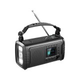 Sandberg Survivor DAB Radio All-in-1 20000 rádió, powerbank, napelemes, vészhelyzeti, fekete - 421-38