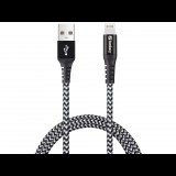 Sandberg Survivor USB-A - Lightning kábel 1m (441-35) (441-35) - Adatkábel