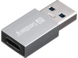 Sandberg USB-A to USB-C Dongle Silver 136-46
