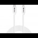 Sandberg USB-C - Lightning kábel 2m fehér (136-59) (136-59)