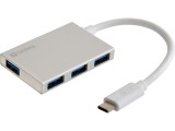 Sandberg USB-C to 4 xUSB 3.0 Pocket Hub Silver 136-20
