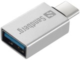 Sandberg USB-C to USB 3.0 Dongle Silver 136-24
