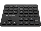 Sandberg Wireless Numeric Keypad Pro Black 630-09