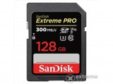 Sandisk 121506 sdxc extreme pro kártya 128gb, 300mb/s, uhs-ii, cl10 10, u3, v90