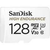Sandisk 128GB High Endurance UHS1 U3 V30 vízálló ütésálló SDXC memóriakártya (183567)