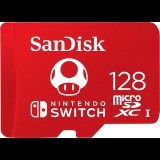 Sandisk 128GB microSDXC Class 10 UHS-1 U3 A1 For Nintendo Switch (183552) - Memóriakártya