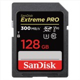 Sandisk 128gb sd (sdxc class 10 uhs-ii u3) extreme pro memória kártya 00121506