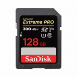 Sandisk 128GB SDXC Extreme Pro Class 10 UHS-II CL10 U3 V90 00121506