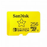 Sandisk 256GB microSDXC Class10 UHS-1 U3 A1 Nintendo Switch 00183573