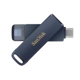 Sandisk 256GB Phone Drive for iPhone USB3.2 Type-C Metallic Sky SDIXD0N-256G-GN6NE