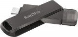 Sandisk 256GB USB3.1 Type-C/Lightning iXpand Luxe Black 00186554