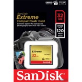 Sandisk 32gb extreme compact flash memóriakártya 00124093