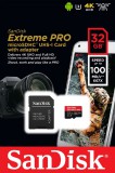 Sandisk 32GB microSDHC Extreme Pro Class 10 UHS-I V30 A1 + adapterrel 00173427