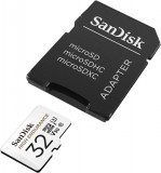 Sandisk 32GB microSDHC High Endurance  Class 10 CL10 U3 V30 + adapterrel 00183565