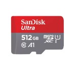 Sandisk 512GB microSDXC Ultra for Chromebook Class 10 UHS-I A1 SDSQUAC-512G-GN6FA