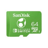Sandisk 64b sd micro nintendo switch (sdxc class 10 uhs-i) memória kártya 00220029