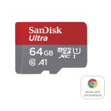 Sandisk 64GB microSDXC Ultra for Chromebook Class 10 UHS-I A1 SDSQUAB-064G-GN6FA